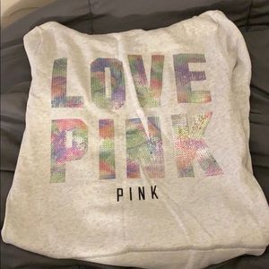 Pink hoodie
